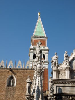 Courtyard of the Doge's Palace in Venice