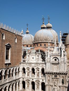 Courtyard of the Doge's Palace in Venice