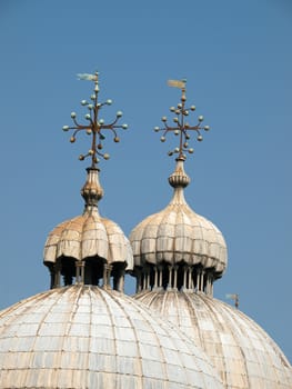 The dome of the Basilica San Marco in Venice