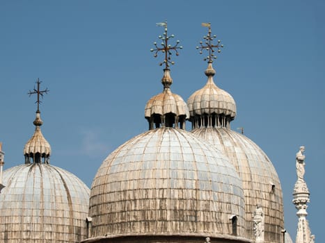 The dome of the Basilica San Marco in Venice