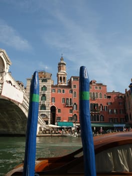 Atmosphere of Canal Grande - Venice Italy