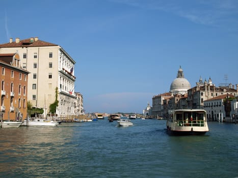 Venice - View of Canal Grande and Salute