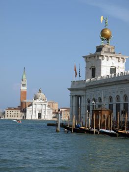 Venice - basilica of San Giorgio Maggiore and Punta Dogana
