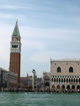 Seaview of Piazzetta, San Marco and The Doge's Palace, Venice