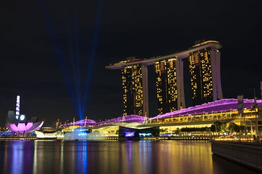 marina bay sand  in  singapore