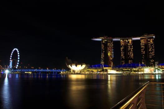 marina bay sand  in  singapore