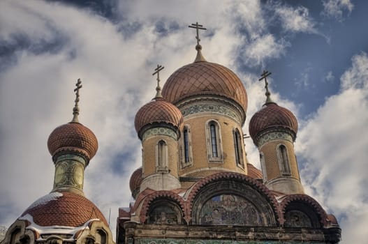 The Russian Church In Bucharest, Romania built in 1909