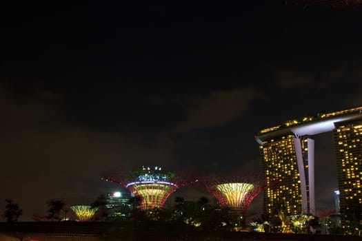 garden by the bay , the most beautiful garden in singapore