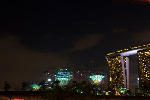 garden by the bay , the most beautiful garden in singapore