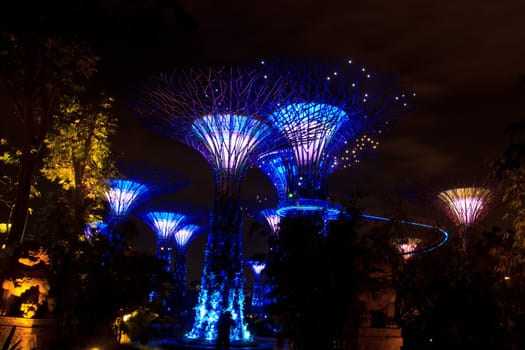 garden by the bay , the most beautiful garden in singapore