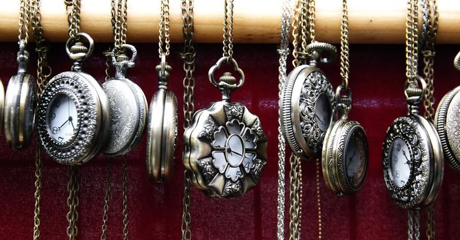 Number of  pocket watches with different shape