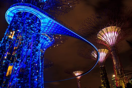 garden by the bay , the most beautiful garden in singapore