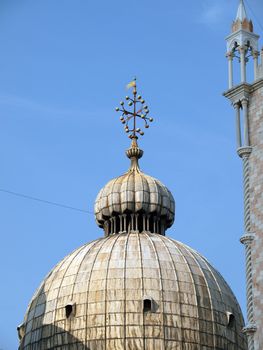 Venice - the dome on the roof of the Basilica of St. Mark