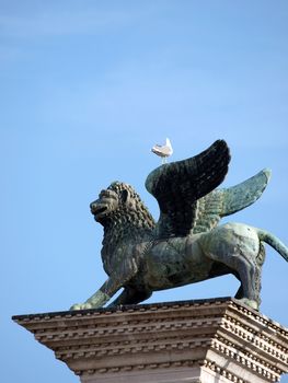 Chimera Sculpture on the Piazetta - Venice