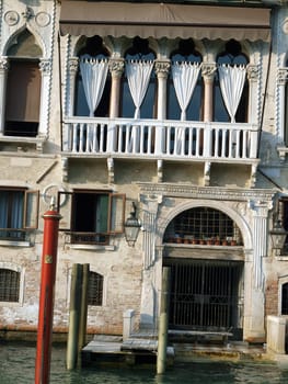 Venice - Exquisite antique buildings along Canal Grande