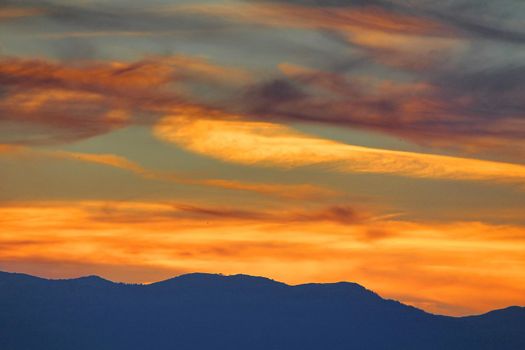 sunrise yellow and orange