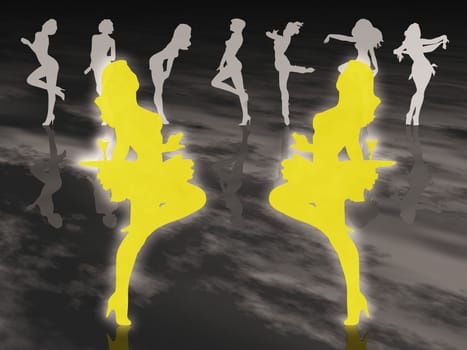 the dancing girls