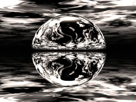 the ball miror