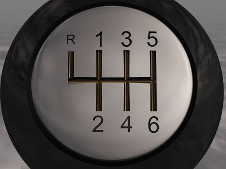 the gear lever