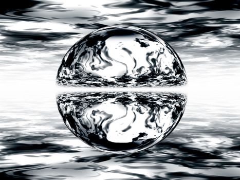 the ball miror
