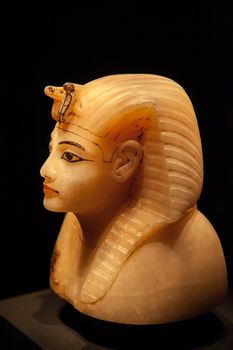 Side view of Egyptian Figurine - Original Artifact