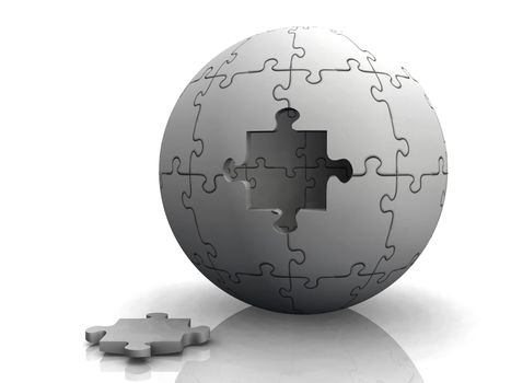 puzzle ball