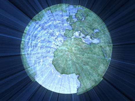 the Earth