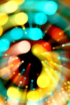 speed motion bokeh abstract background