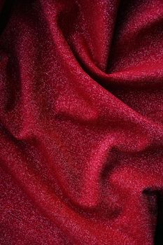 Red fabric can use as background
