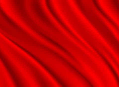 Red silk fabric for backgrounds