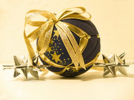 Detailed closeup of a christmas decoration