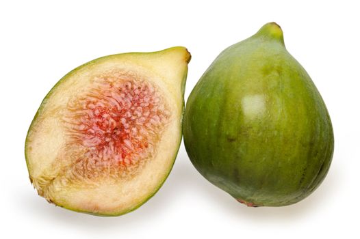 Isolated figs with clipping path
