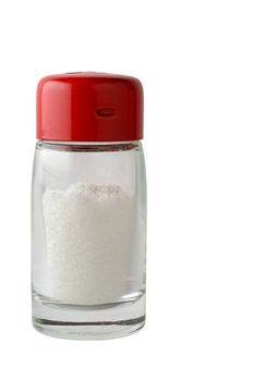 Salt shaker vertical with clipping path