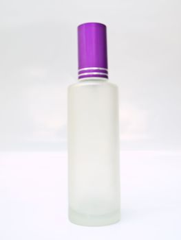 A glass spray bottle