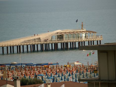 Lido di Camaiore - modern pier