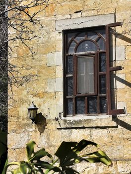 old house in the village of Beit Lehem haGlilit in Israel