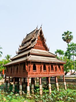 Tripitaka house, Wat Thuang Sri Nuang, Ubonratchathani, Thailan