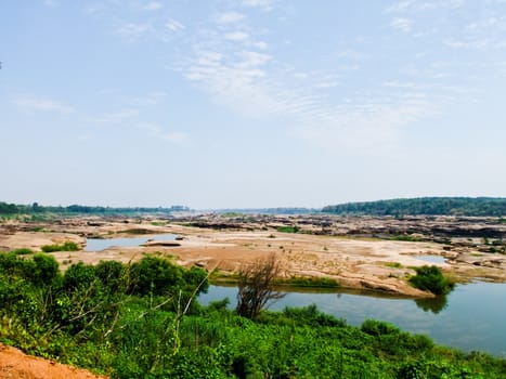 Sam Phan Bhok Grand Canyon, Mekong River, Ubon Ratchathanee, Thailand