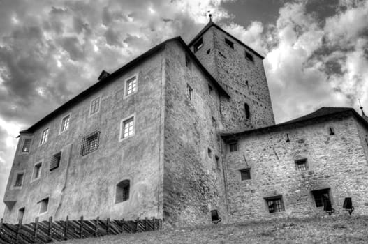 The church of St. Martin in the South Tyrol in Italy