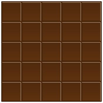 Chocolate background, texture, abstract art