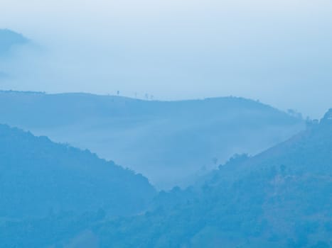 Mountain view Chaeng hill, Chiang rai Thailand