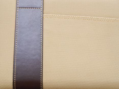 Artificial light brown leather texture background