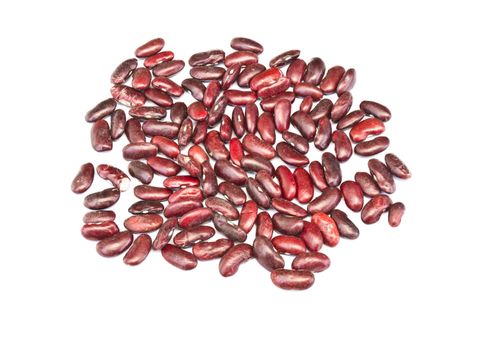 Heap of dried kidney beans or red beans