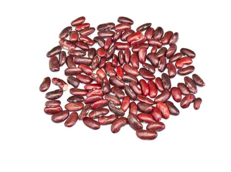 Heap of dried kidney beans or red beans