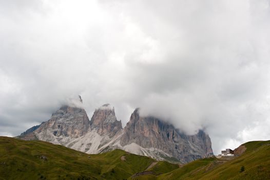 the Sella pass