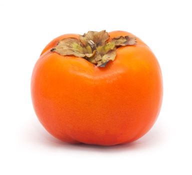 Persimmon isolated on white background