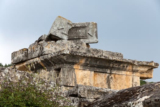 ruins of the ancient city of Hierapolis