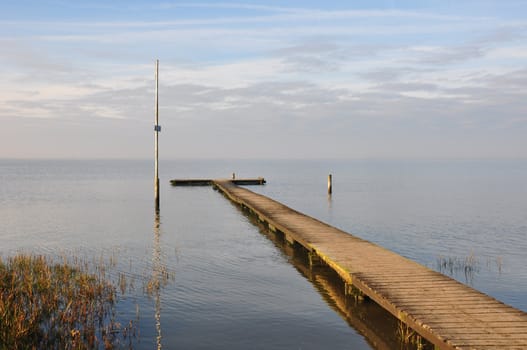 Sea pier