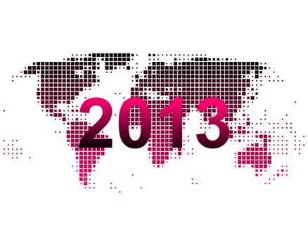 World map 2013