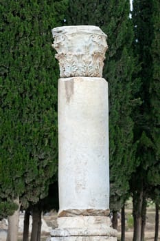 ruins of the ancient city of Hierapolis